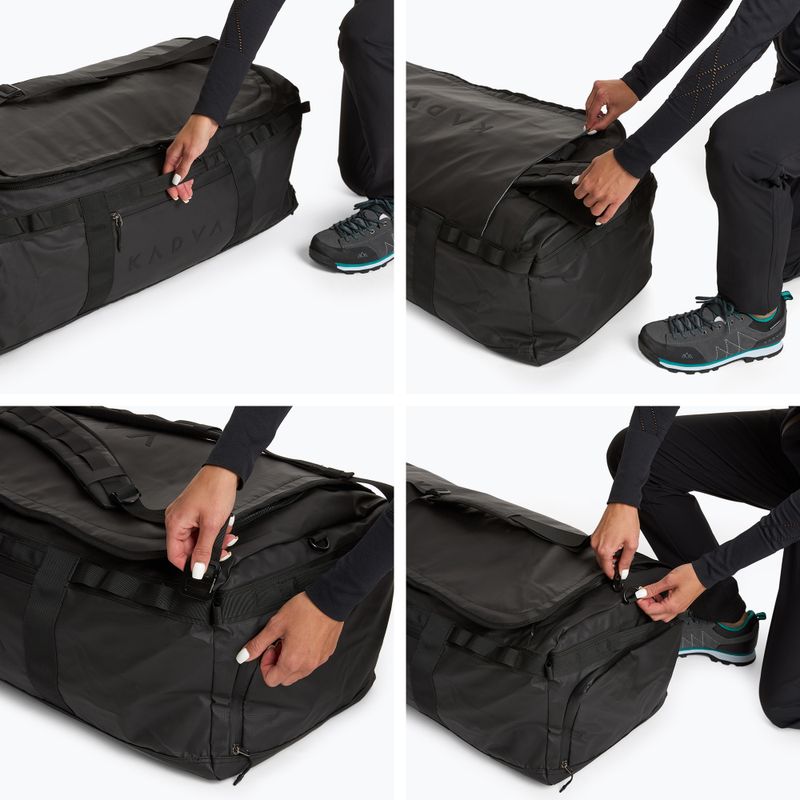 Torba Duffel Bag KADVA 2w1 Alltaker 90 l czarny 12
