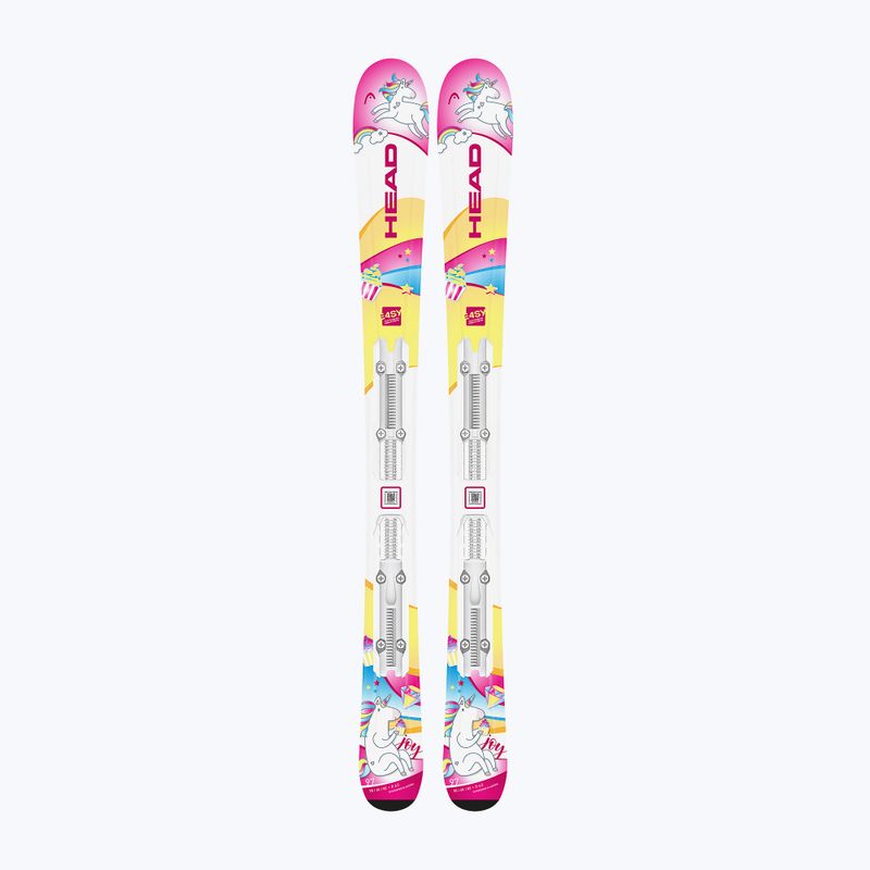 Narty zjazdowe dziecięce HEAD Unicorn Easy JRS + wiązania Jrs 4.5 GW CA unicorn
