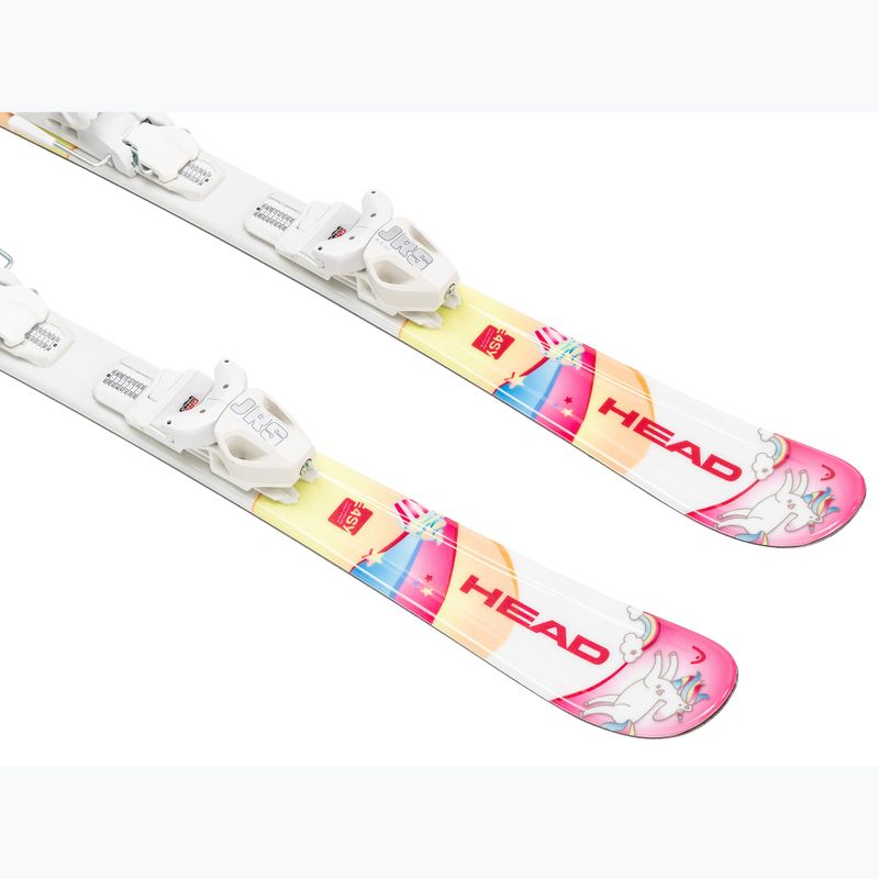 Narty zjazdowe dziecięce HEAD Unicorn Easy JRS + wiązania Jrs 4.5 GW CA unicorn 3