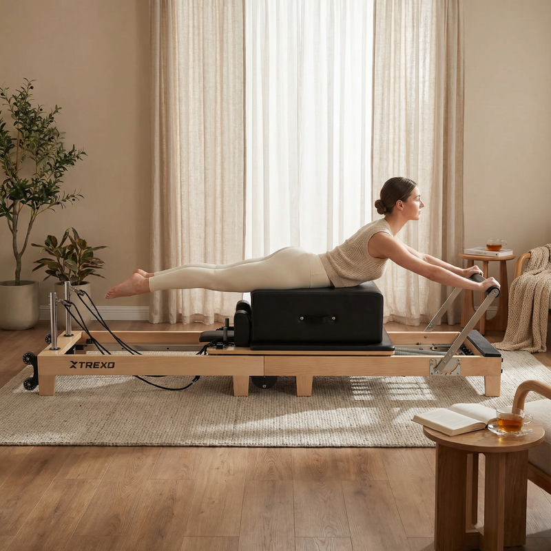 Reformer XTREXO CTRL-Core W drewniany 4