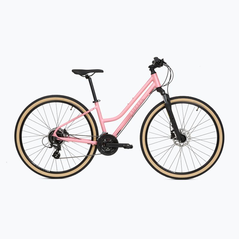 Rower crossowy damski ATTABO SANO 3.0 28" różowy