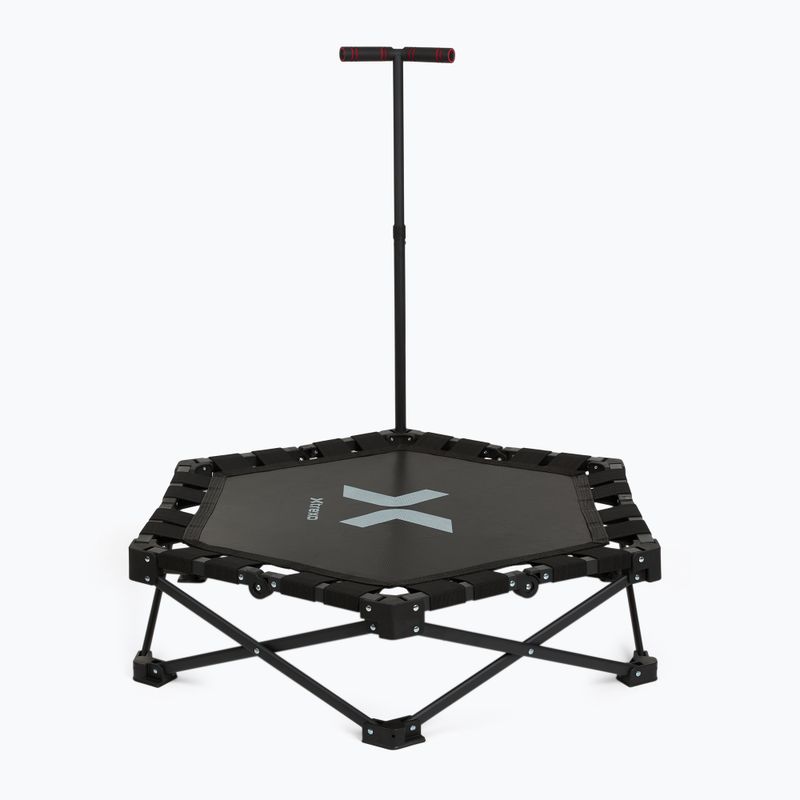 Trampolina XTREXO Hop&Side składana czarny 7