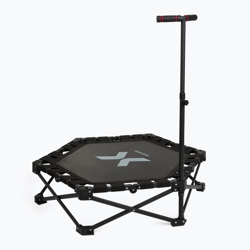 Trampolina XTREXO Hop&Side składana czarny 8