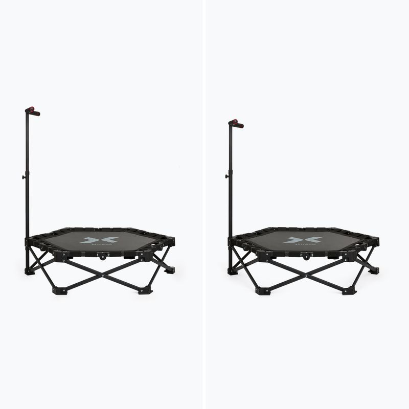 Trampolina XTREXO Hop&Side składana czarny 16