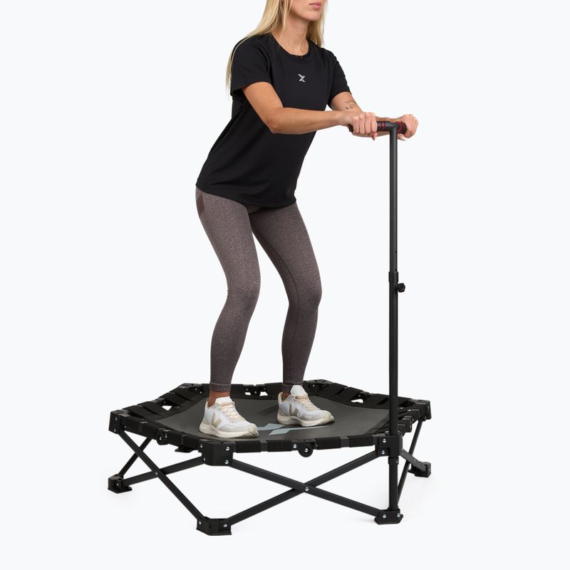 Trampolina XTREXO Hop&Side składana czarny 17