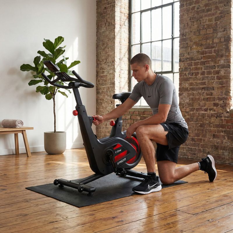 Rower spinningowy XTREXO C-One czarny 4