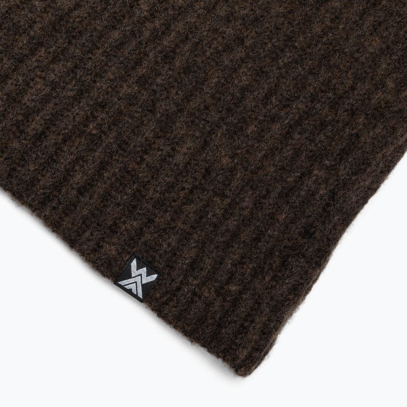 Kominiarka damska WOOLCANO BAL1118 merino brązowy 5