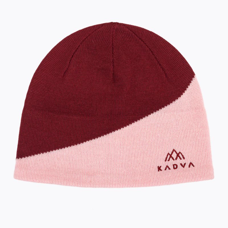 Czapka damska KADVA MOSS HAT bordowy