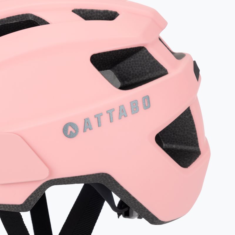 Kask rowerowy dziecięcy ATTABO Khola różowy 10