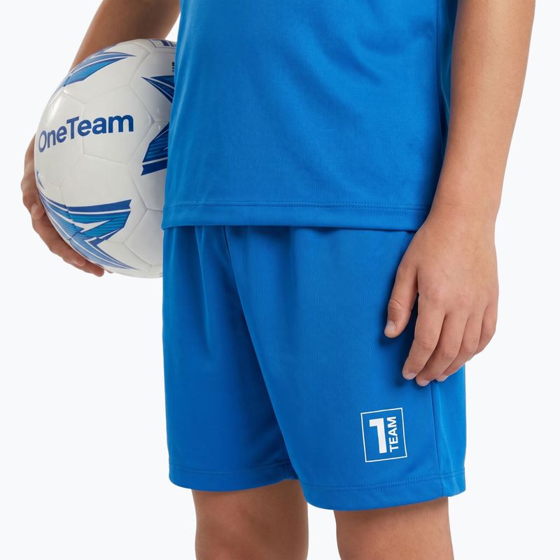 Komplet piłkarski dziecięcy OneTeam Precision Set koszulka i spodenki niebieski 5