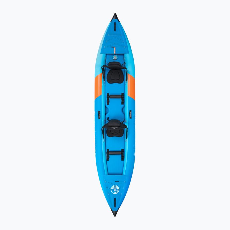 Kajak pompowany 2-osobowy AQUASTIC Cortez 13'5" 410 cm niebieski 3