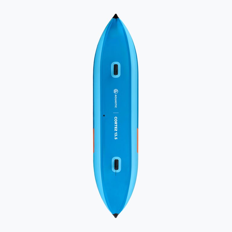 Kajak pompowany 2-osobowy AQUASTIC Cortez 13'5" 410 cm niebieski 4