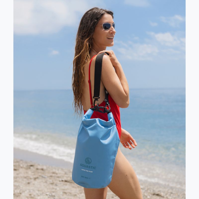 Worek wodoodporny AQUASTIC Dry Bag 8 l niebieski 9