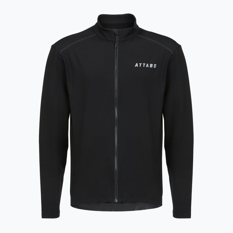 Bluza rowerowa męska ATTABO FLEERO REF ocieplana czarny 8