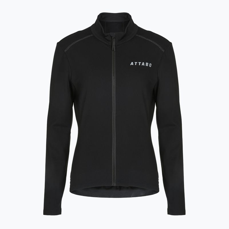 Bluza rowerowa damska ATTABO FLEERO REF ocieplana czarny 9