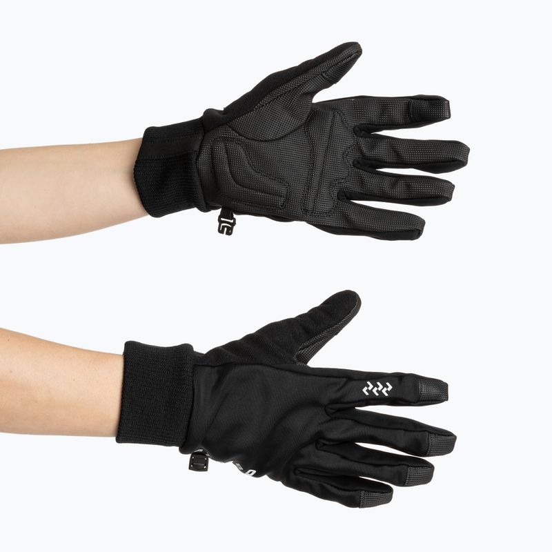 Rękawiczki rowerowe ATTABO LOREEF GLOVES windpfoor ocieplane czarny 3