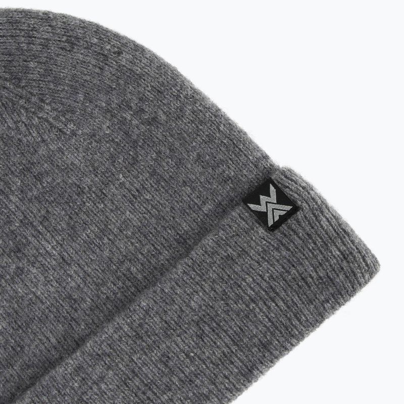 Czapka WOOLCANO MERINO HAT1037 szary 3