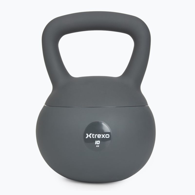 Kettlebell SOFT XTREXO 10 kg szary 7