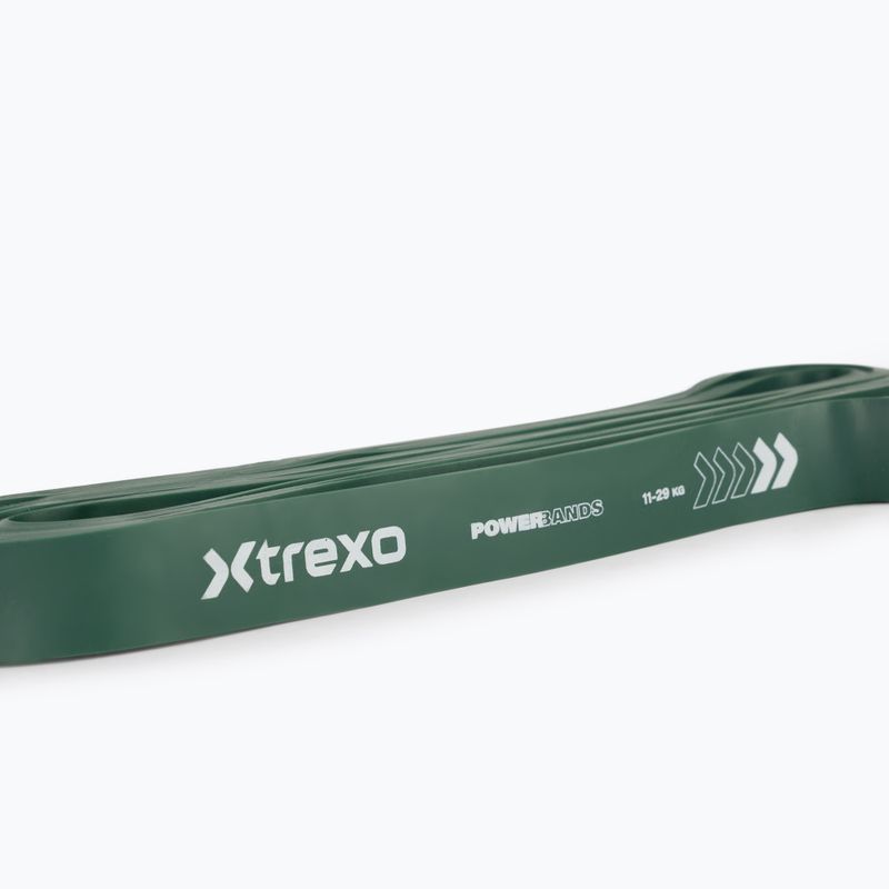 Guma rehabilitacyjna XTREXO 2/5 zielony 7