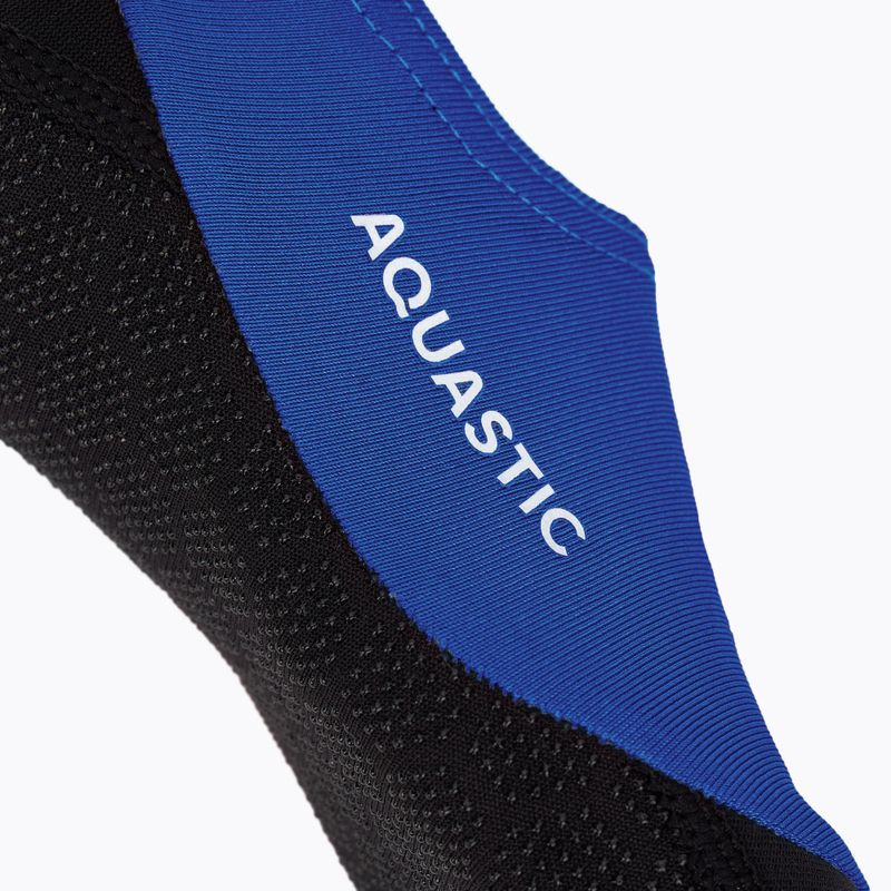 Skarpety basenowe dziecięce AQUASTIC Seavie Anti-Slip niebieski 9