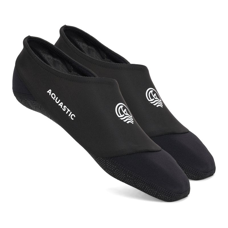 Skarpety basenowe AQUASTIC Seavie Anti-Slip czarny 7