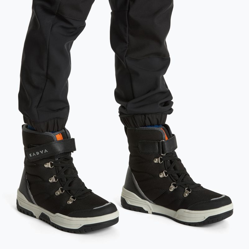 Śniegowce dziecięce KADVA Flow WaterProof czarny 2