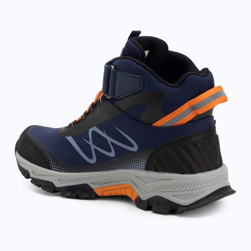 Buty trekkingowe dziecięce KADVA Rocky Trail Mid WaterProof Softshell granatowy 6