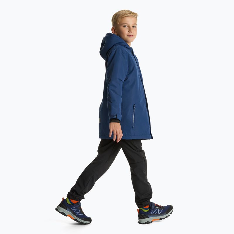 Buty trekkingowe dziecięce KADVA Rocky Trail Low WaterProof Softshell granatowy 3