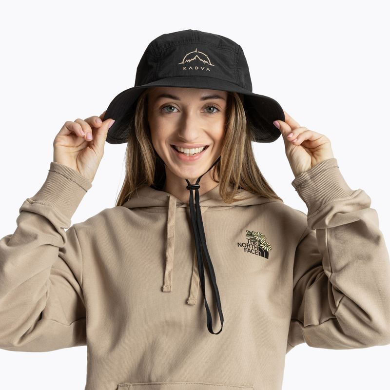 Kapelusz KADVA Hiker Hat regulowany czarny 4
