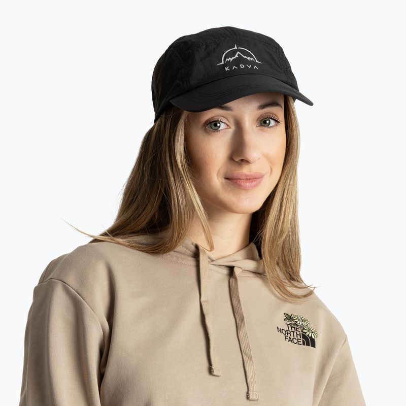 Czapka z daszkiem KADVA Hiker Cap czarny 2