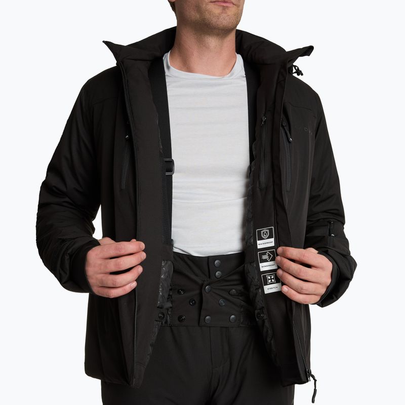 Kurtka narciarska męska KADVA Edge X Jacket czarny 3