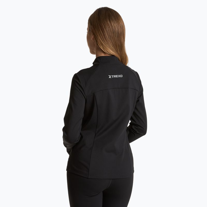 Bluza damska XTREXO Trexi Blouse czarny 3