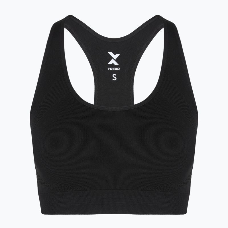 Biustonosz treningowy XTREXO Rexi Up Seamless Bra czarny 7