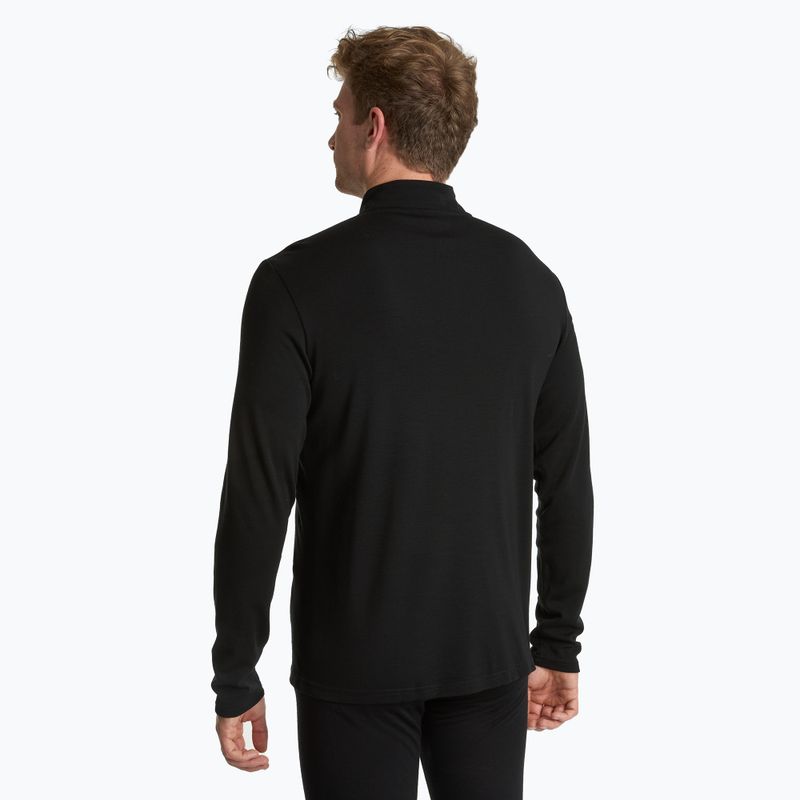 Bluza termoaktywna męska WOOLCANO Merino 100% TOP0544 czarny 4