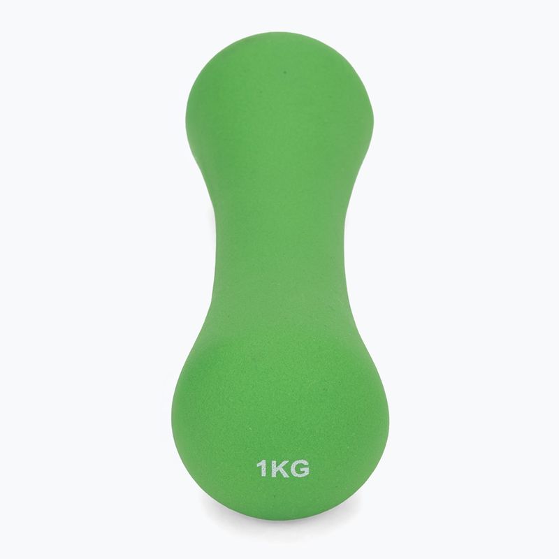 Hantel neoprenowy XTREXO TX0-B4M008 1 kg zielony 3