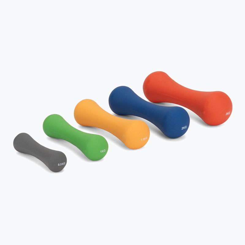 Hantel neoprenowy XTREXO TX0-B4M008 1 kg zielony 8