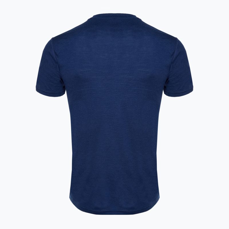 Koszulka termoaktywna męska WOOLCANO Merino 100% TEE0546 granatowy 9