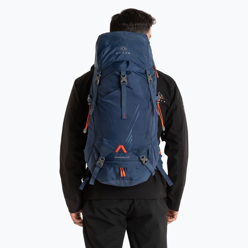 Plecak trekkingowy KADVA Vagabundo 40 l niebieski 2