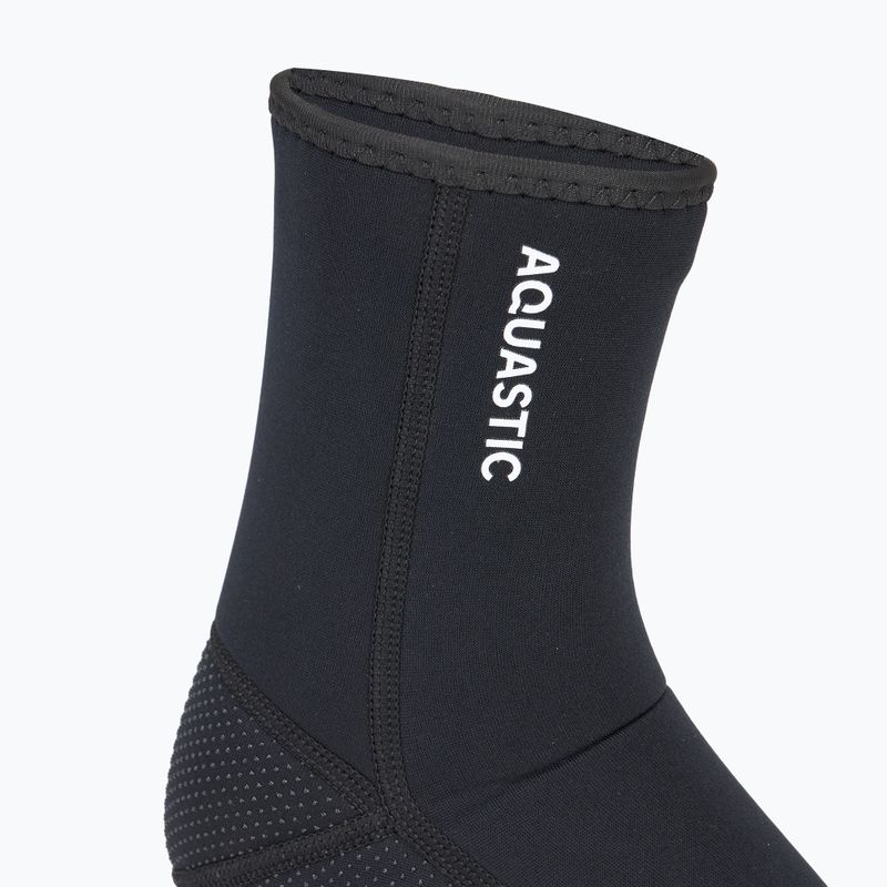 Skarpety neoprenowe AQUASTIC Wintstick Socks 3 mm czarny 4