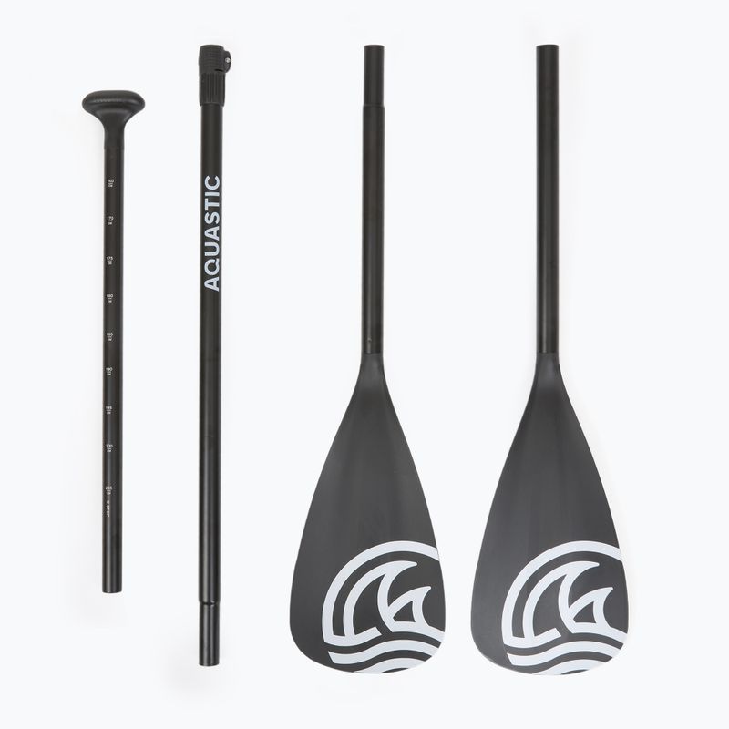 Zestaw deska SUP pompowana AQUASTIC Touring 11'6" niebieski 19
