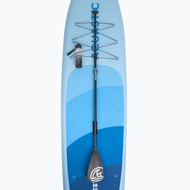 Zestaw deska SUP pompowana AQUASTIC Este 12'0" niebieski 13