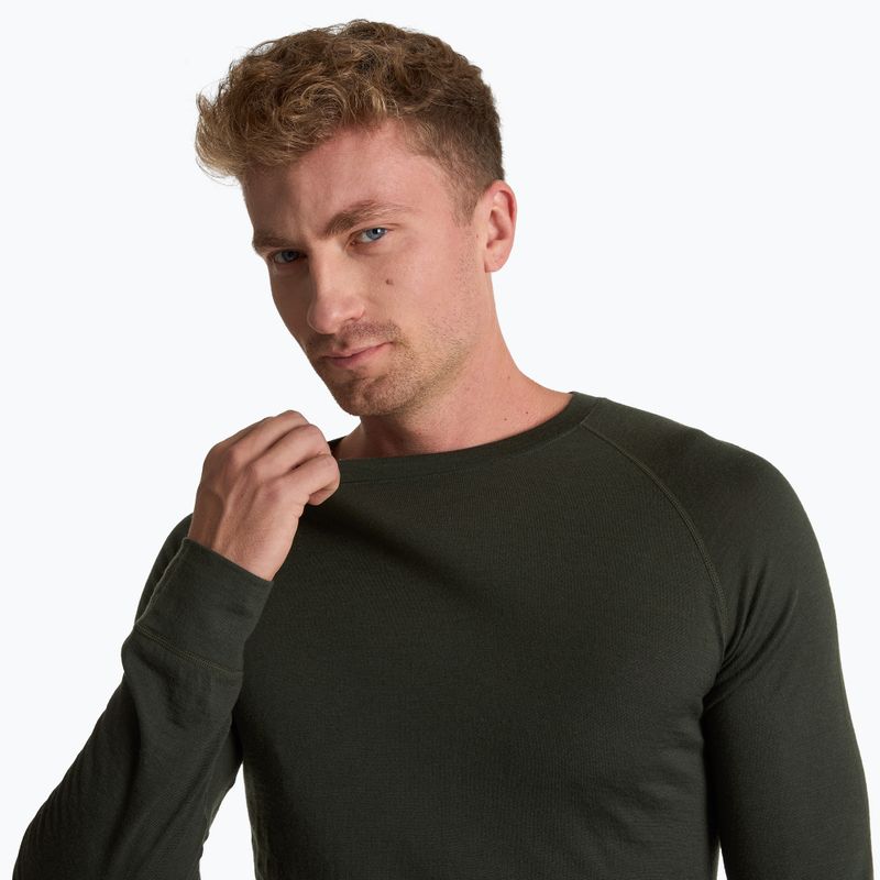 Komplet bielizny termoaktywnej męskiej WOOLCANO Merino 100% SET0540 zielony 7