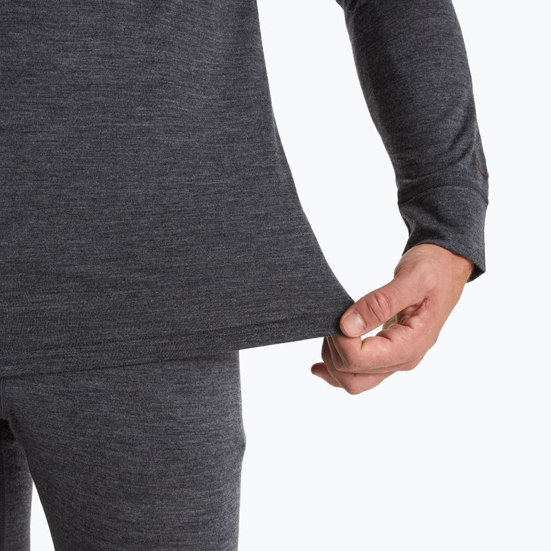 Bluza termoaktywna męska 100% WOOLCANO MERINO TOP0538 szary 6