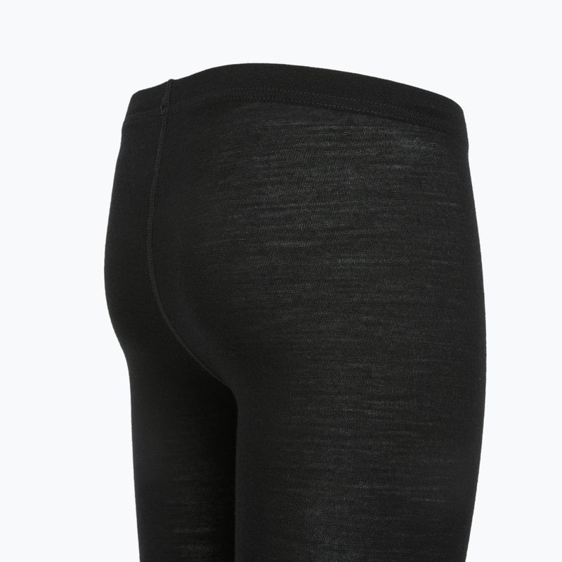 Spodnie termoaktywne dziecięce WOOLCANO Merino 100% PANT0975 czarny 6