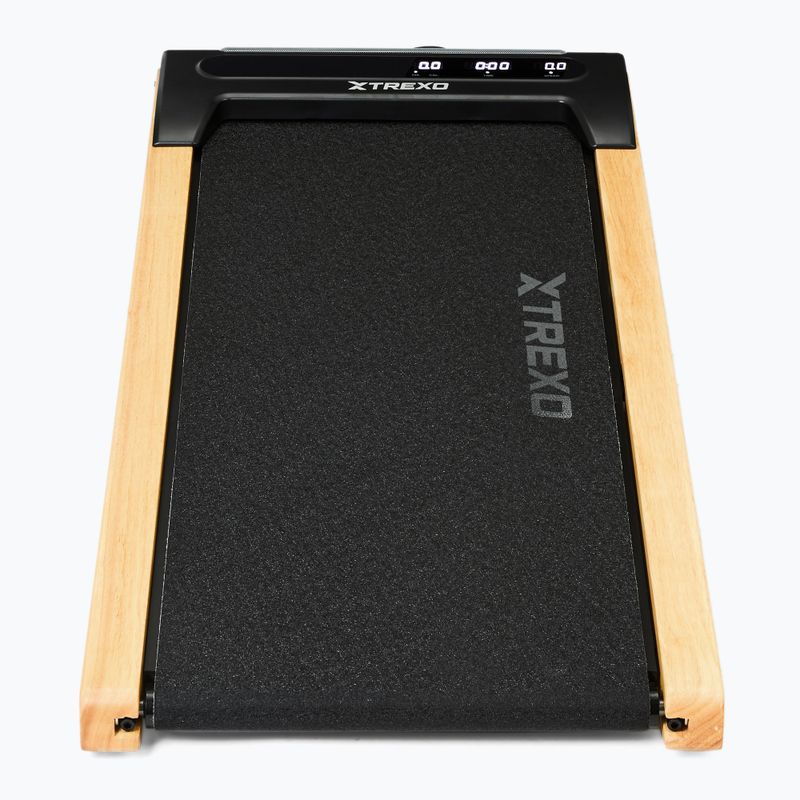 Bieżnia elektryczna XTREXO TXO-W250 Walking Pad czarny/brązowy 11