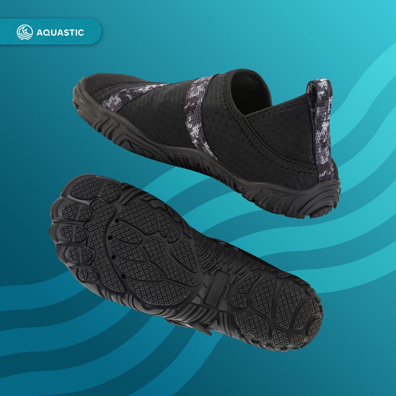 Buty do wody męskie AQUASTIC Gatun czarny 6