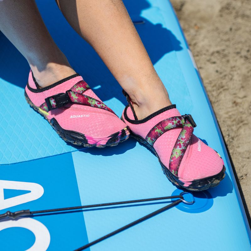 Buty do wody damskie AQUASTIC Gatun różowy 15