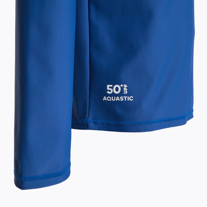 Longsleeve do pływania AQUASTIC UV 50+ UPF Rimos granatowy 9