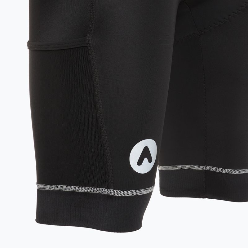 Spodenki rowerowe męskie ATTABO Kirun Pro Bib Shorts Cargo czarny 7