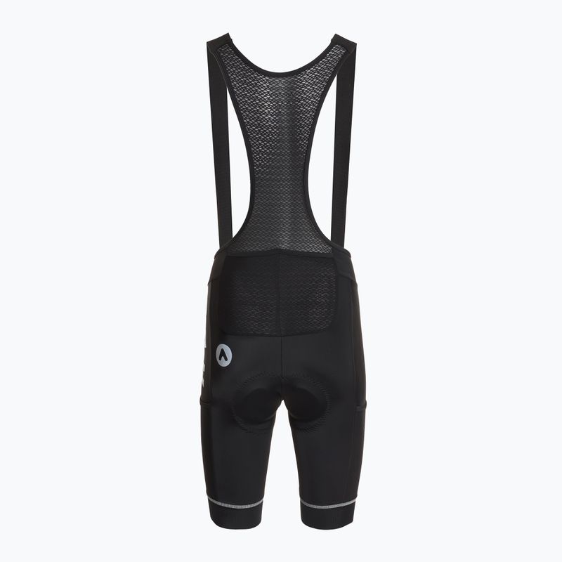 Spodenki rowerowe damskie ATTABO Kirun Pro WMNS Bib Shorts Cargo czarny 9